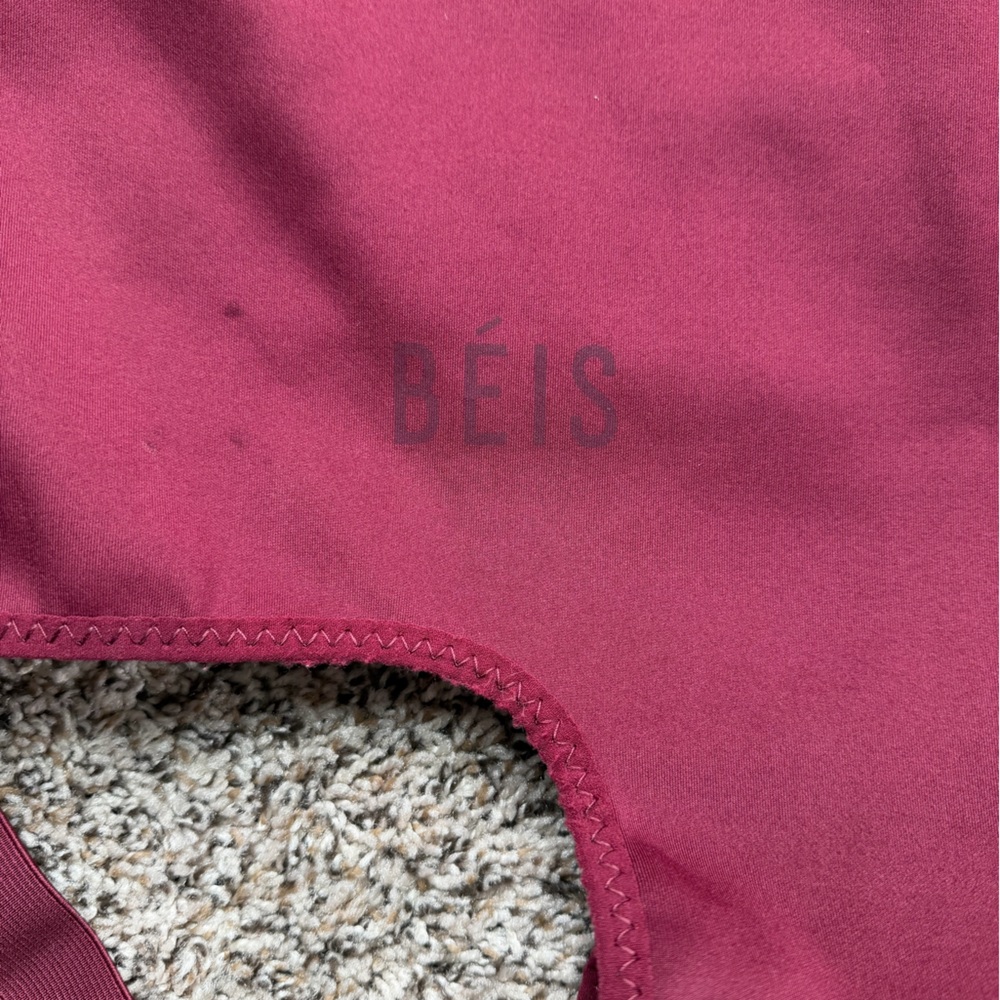 BÉIS Burgundy Carry-On Luggage Cover - Picture 3 of 7